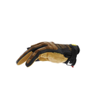 Тактические перчатки Mechanix Wear M-Pact Leather Fingerless Framer без трёх пальцев - изображение 11