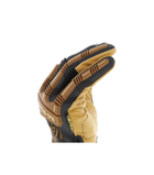 Тактические перчатки Mechanix Wear M-Pact Leather Fingerless Framer без трёх пальцев - изображение 12