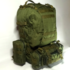 Тактический рюкзак KUROK 55 л Olive - изображение 7