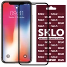 Захисне скло SKLO 3D (full glue) для Apple iPhone 11 Pro Max / XS Max (6.5") Чорний