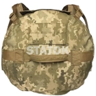 Сумка-баул-рюкзак уставная тактическая на 100 л ММ-14 Пиксель - изображение 5