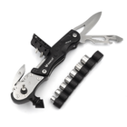 Швейцарский Многофункциональный Нож Traveler Ms005 Чёрный - изображение 2