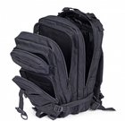 Тактический штурмовой военный рюкзак на 33-35 Traum литров чёрный - изображение 5