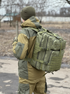 Тактический рюкзак Tactic военный рюкзак с системой molle на 40 литров Olive (Ta40-olive) - изображение 3