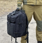 Тактический рюкзак Tactic военный рюкзак с системой molle на 40 литров Black (ta40-black) - изображение 7