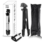 Штатив металевий універсальний Tripod 3120 Black портативний для телефону та фотоапарата