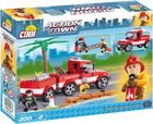 Klocki konstrukcyjne Cobi Fire Rescue Team 200 elementów (COBI-1463)