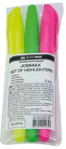 Набір текстових маркеров JOBMAX Buromax 2-4 мм 3 шт. (BM.8903-93)