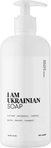 Жидкое мыло с ароматом кожи, пачули, сандала - I Am Ukrainian Soap 500ml (500ml) (969481-1230838-2)