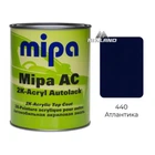 Автокраска 440 атлантика 2К акриловая Mipa 1л (без отвердителя)