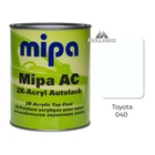 Автокраска Toyota 040 2К акриловая Mipa 1л (без отвердителя)