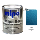 Автокраска 487 Лагуна базовая металлик Mipa 1л