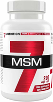 7Nutrition MSM 750 mg 200 kapsułek (5903111089726)