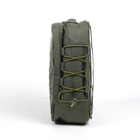 Універсальний тактичний рюкзак 10 літрів, військовий штурмовий рюкзак із щільної тактичної тканини Kiborg Хакі - зображення 3