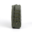 Універсальний тактичний швидкоз'ємний рюкзак 10 літрів, військовий штурмовий рюкзак із щільної тактичної тканини Kiborg Хакі - зображення 5