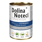 Влажный корм для собак Dolina Noteci Premium с треской и брокколи