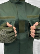 Тактичний військовий костюм Unit ( Кітель + Штани ), Камуфляж: Олива, Розмір: L - зображення 4