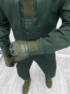 Тактичний військовий костюм Unit ( Кітель + Штани ), Камуфляж: Олива, Розмір: XXXL - зображення 6