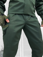 Тактичний військовий костюм Unit ( Кітель + Штани ), Камуфляж: Олива, Розмір: XXXL - зображення 7