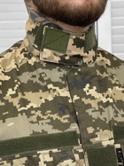 Тактическая военная форма комплект Уставной ( Китель + Штаны ), Камуфляж: Пиксель ВСУ, Размер: S - изображение 5