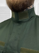 Тактичний військовий костюм Unit ( Кітель + Штани ), Камуфляж: Олива, Розмір: XL - зображення 3