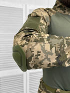 Тактичний військовий костюм Tactical ( Китель + Убакс + Штани ), Камуфляж: Піксель ЗСУ, Розмір: S - зображення 6