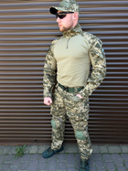 Тактический военный костюм Tactic ( Убакс + Штаны ), Камуфляж: Пиксель ВСУ, Размер: L - изображение 1