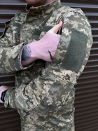 Тактичний військовий костюм Статутний ( Кітель + Штани ), Камуфляж: Піксель ЗСУ ММ-14, Розмір: 58/5 - зображення 7