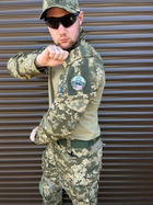 Тактичний військовий костюм Tactic ( Убакс + Штани ), Камуфляж: Піксель ЗСУ, Розмір: M - зображення 5