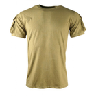 Футболка тактическая Kombat UK Tactical T-Shirt койот M - изображение 1