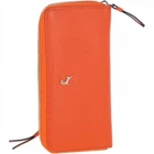 Женский кожаный кошелек Ashwood J51 MANDARIN с RFID защитой