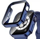 Захисний чохол зі склом Choice 2 для Apple Watch 44 мм Синій