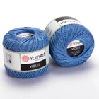 Турецька літня пряжа для в'язання YarnArt YarnArt Violet (віолет) 5351 синій джинс