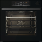 Духова шафа Gorenje електрична, 77л, A+, пара, дисплей, чорний [BSA6747A04BG]