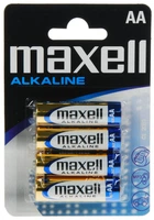 Батарейка АА Maxell LR-6 4 шт blister