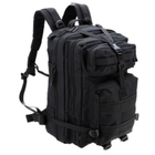 Тактичний штурмової військовий рюкзак на 23-25 Traum літрів чорний - зображення 2