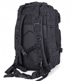 Тактичний штурмової військовий рюкзак на 23-25 Traum літрів чорний - зображення 4