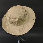 Панама-капелюх тактична з широкими полями чоловіча Zelart Поліестер Бежевий (TY-6303) - зображення 6