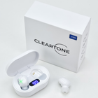 Слуховий апарат CLEARTONE V100 з двома TWS навушниками та портативним боксом для зарядки - White - зображення 2