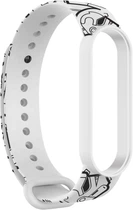 Ремешок ArmorStandart This is the Way для Xiaomi Mi Band 7/6/5 Throoper patern White (ARM59260)