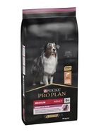 Сухой корм для взрослых собак средних пород с чувствительной кожей Purina Pro Plan Medium Adult 1+ Sensitive Skin с лососем