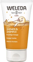 Дитячий шампунь-гель "Апельсин" Weleda Kids 2in1 Happy Orange Shampoo & Body Wash 150ml (150ml) (725456-650822-2)