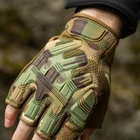 Перчатки Тактические беспалые Force Камуфляж L SSpe2 390Lkm - изображение 6