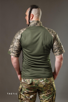 Тактична військова сорочка Убакс (UBACS) з коротким рукавом, мультикам 58 - изображение 4
