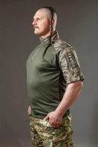 Тактична військова сорочка Убакс (UBACS) з коротким рукавом, мультикам 54 - зображення 2