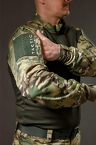 Тактична військова сорочка Убакс (UBACS) з довгим рукавом, мультикам 52 - зображення 2