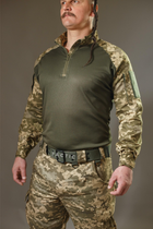Тактична військова сорочка Убакс (UBACS) з довгим рукавом, піксель ЗСУ 56 - зображення 8