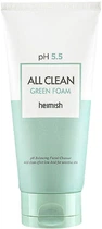 Мягкая очищающая пенка с экстрактом центеллы Heimish All Clean Green Foam 150 мл (8809481760722)