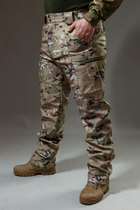 Військові брюки Tactic (тактичні штани) SoftShell Мультикам зимові 52 - изображение 4
