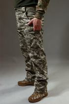 Військові брюки Tactic (тактичні штани) SoftShell Піксель зимові 46 - изображение 3
